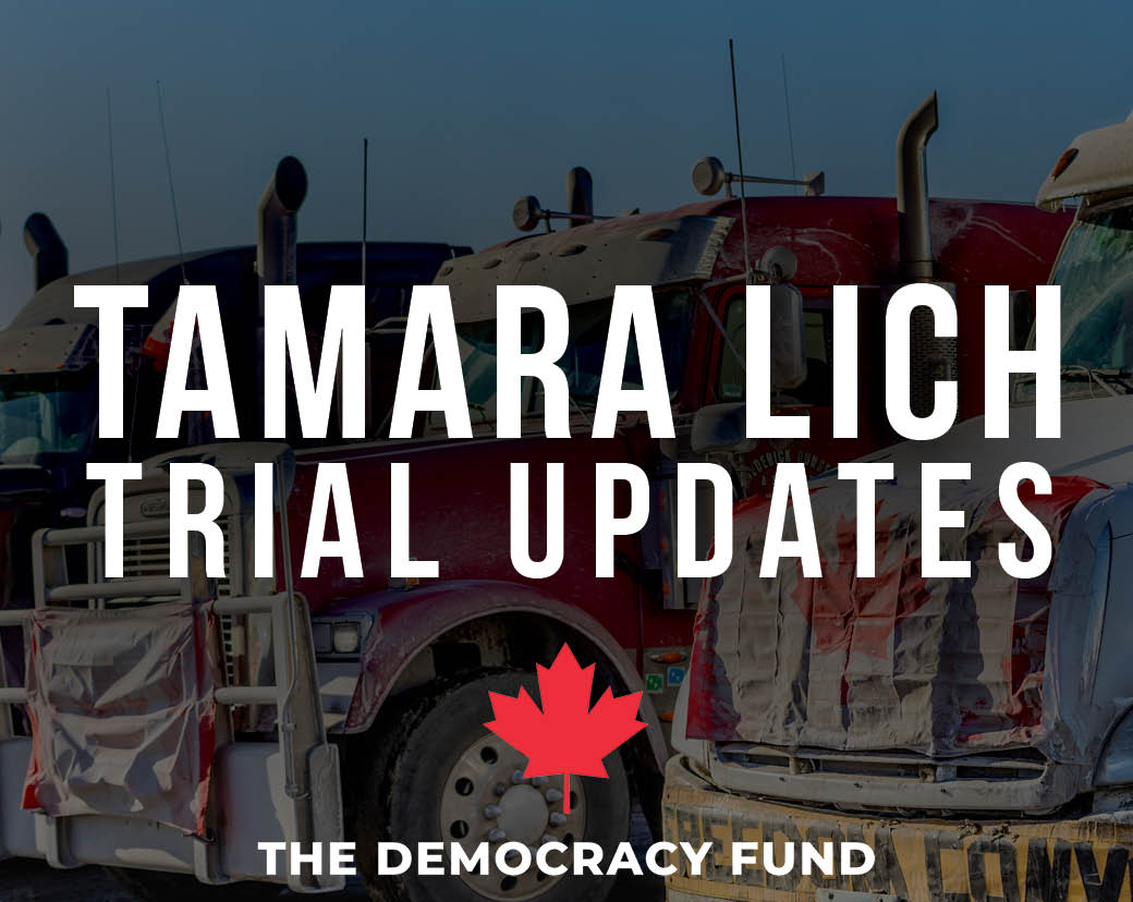 TDF_Can's tweet photo. Follow all our coverage of the Tamara Lich trial here: https://t.co/acGzpTc1e5

#FreedomConvoy2022 https://t.co/lJmhotv1tP