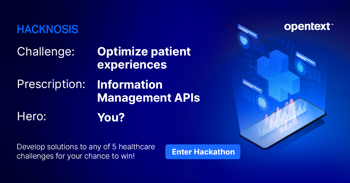 Join our Hackathon and help improve patient care all over the world. Solve one or more of five healthcare challenges for your chance to win! hacknosis.hackerearth.com/?utm_source=ot…