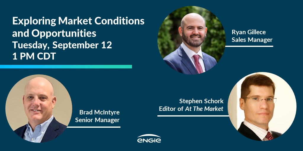 Join us on Tues, Sept 12 at 1pm CDT for Exploring Market Conditions &amp; Opportunities, a panel discussion on the energy market. Register: event.on24.com/wcc/r/4318096/….