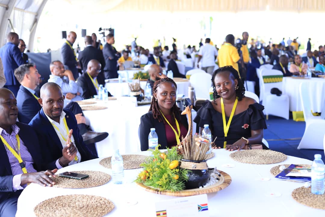 NBLUganda's tweet photo. The #UGSATradeSummit has come to a close today. We were honored to be part of this platform dedicated to fostering stronger trade and investment bonds between Uganda and South Africa. We showcased our commitment to Uganda's growth and international partnerships.
#FOSABUSummit https://t.co/V4MKGpVghS