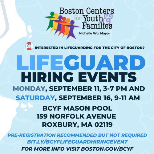Hey lifeguards! Did your seasonal job end? Or are you looking for a new part-time or full-time job with great benefits and salary? Come to one of our hiring events next week.