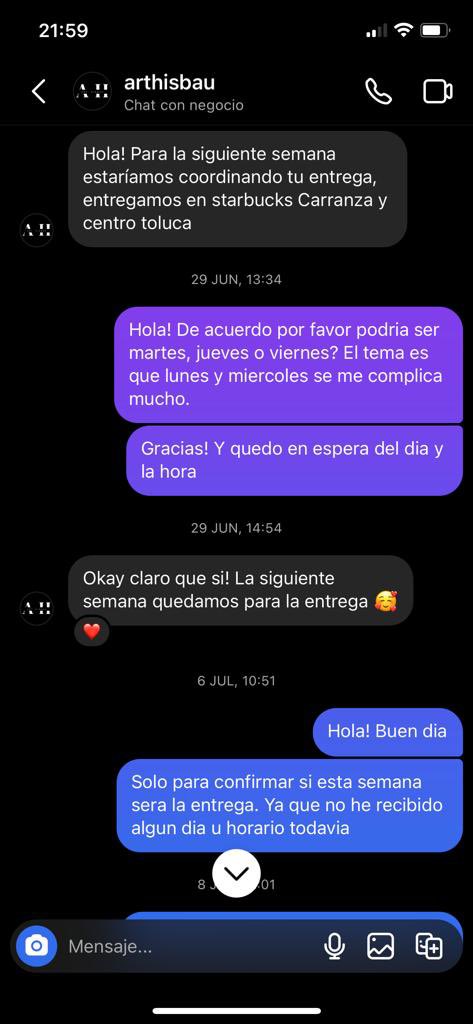 Dafnefano's tweet photo. @Paulinabau0 Adjunto “tu evidencia” 

Que vergüenza que despues de 2 meses o más de no entregar, no respetar acuerdos y todavía mientan. En fin. https://t.co/XaXAo52apb