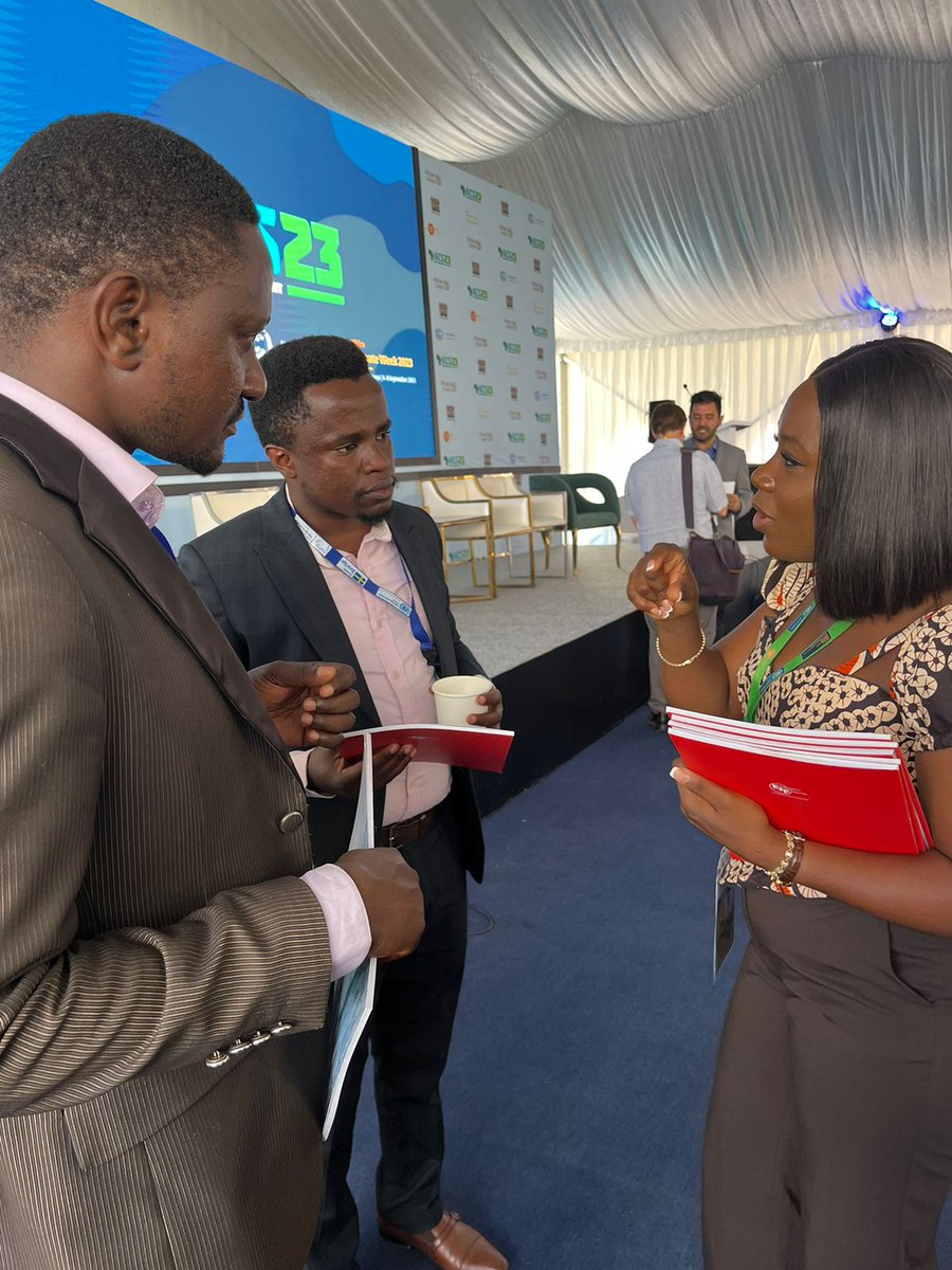 ejfoundation's tweet photo. EJF’s @OliviaPrecious9 attended both the Africa Youth Climate Assembly #AYCA and African Climate Summit #ACS23 this week, serving on a panel and speaking with many inspirational youth leaders, scientists, and decision-makers about the importance of ocean and climate action. https://t.co/ktf8Zrd8nr
