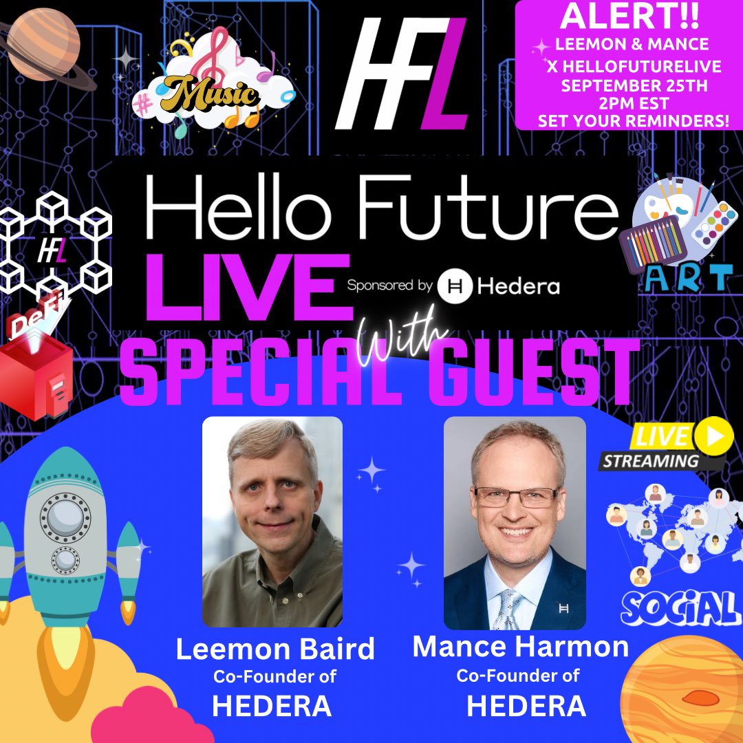 HelloFutureLive's tweet image. A Special Spaces onSeptember 25!