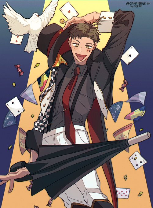 「necktie playing card」 illustration images(Latest)