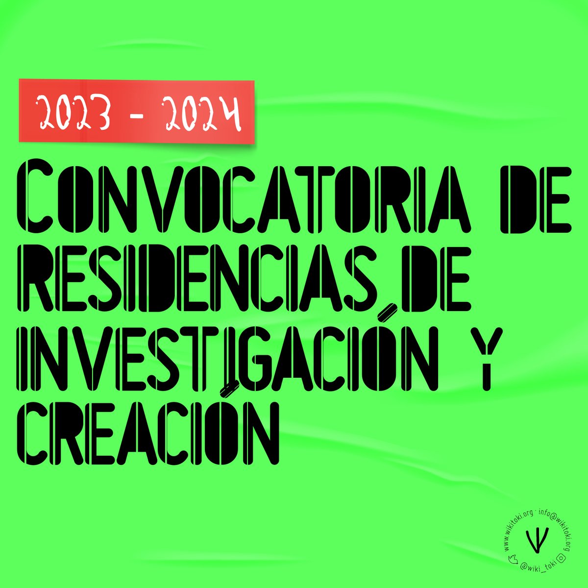 wiki_toki's tweet photo. #Wikiriki elkarlanaren inguruko proposamenetara zuzenduta dago. Las temáticas de las propuestas deben guardar algún tipo de relación con las líneas de investigación e intereses de #Wikitoki. https://t.co/jbhSNBmx5F