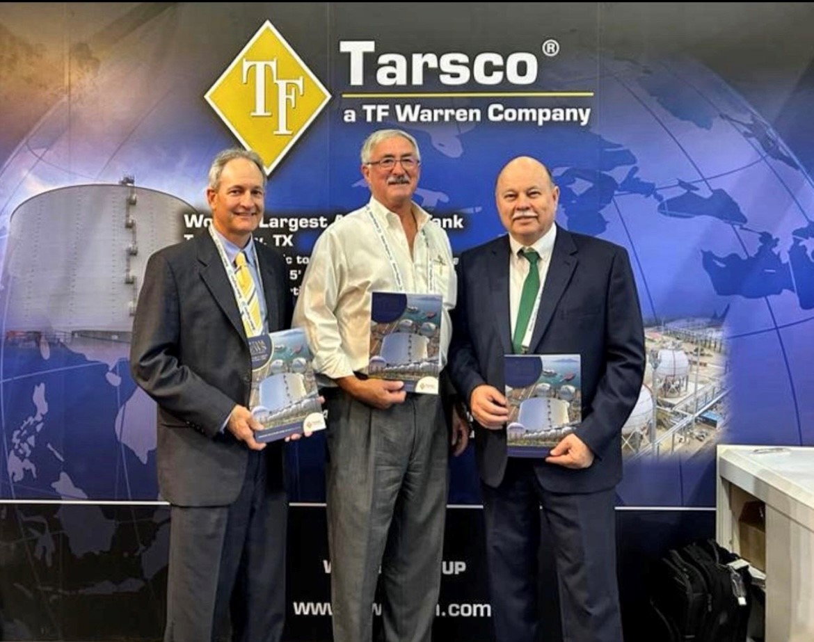 Tarsco exhibiting at <a href="/GastechEvent/">Gastech Exhibition & Conference</a> this week in Singapore.  Visit stand A#160 to learn more and to pick up a copy of the latest <a href="/TankNewsInt/">Tank News Int.</a> Magazine.
