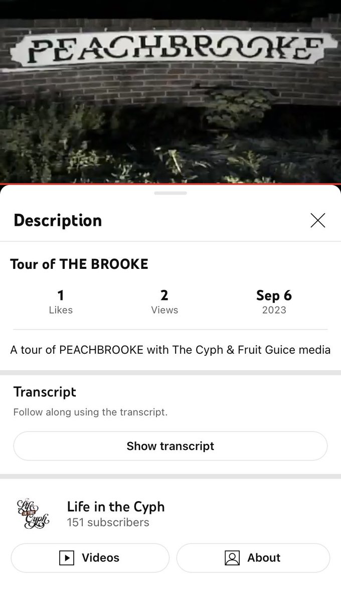 Tour of THE BROOKE

Out now - link in bio
