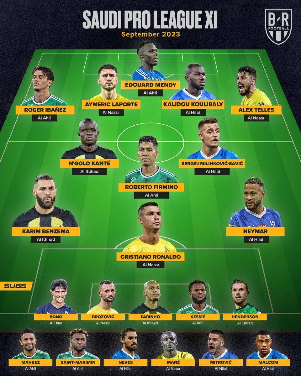 brfootball's tweet image. The Saudi Pro League got a makeover this summer 🤑