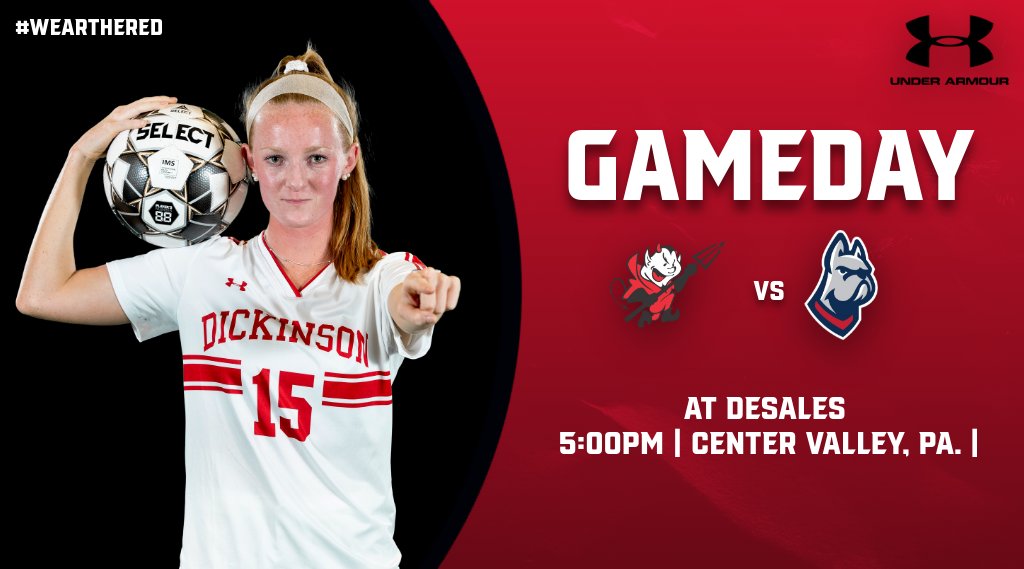 Dickinson Red Devils (@dsonreddevils) on Twitter photo .<a href="/DickinsonWSoccr/">Dickinson Women's Soccer</a> returns to the road this afternoon!
#WearTheRed #RollDevs
πCenter Valley, Pa.
π <a href="/DSUBulldogs/">DeSales Athletics</a>
β° 5pm
ποΈ DUC Field
π tinyurl.com/mt3ht4cm
πΊ tinyurl.com/2se37t8n .<a href="/DickinsonWSoccr/">Dickinson Women's Soccer</a> returns to the road this afternoon!
#WearTheRed #RollDevs
πCenter Valley, Pa.
π <a href="/DSUBulldogs/">DeSales Athletics</a>
β° 5pm
ποΈ DUC Field
π tinyurl.com/mt3ht4cm
πΊ tinyurl.com/2se37t8n
