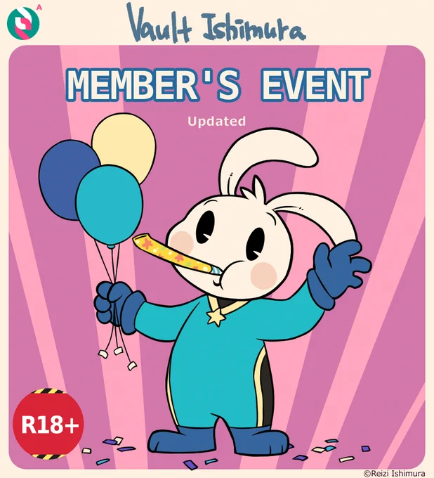 https://t.co/Zyle6Kuthb
Hello, Dwellers!
Past work of Sexaroid short manga is available on 1 week gift event. Please check on🐰🚀 