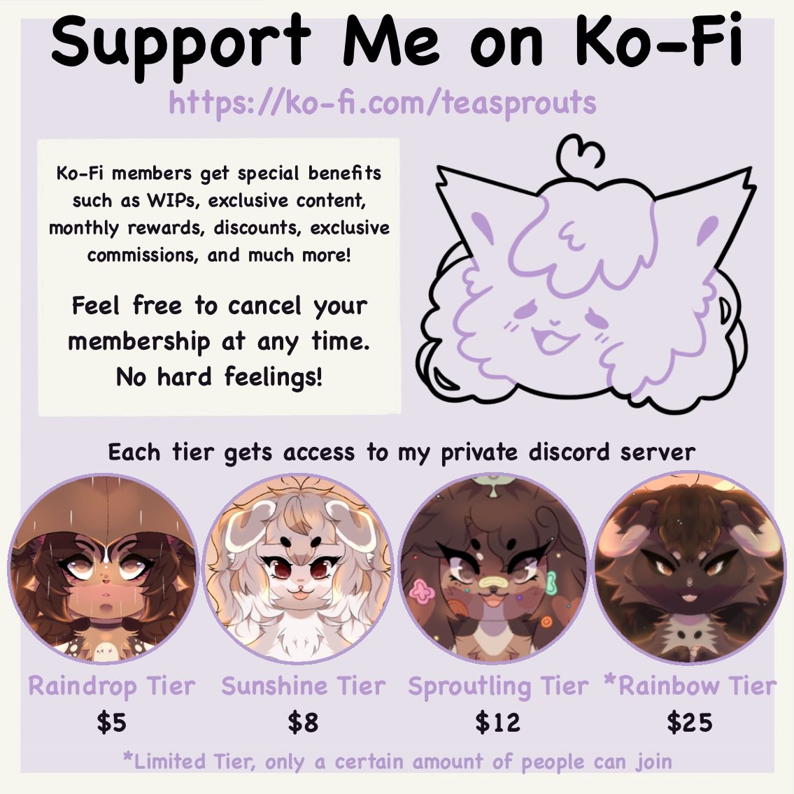 TeaSprouts's tweet image. September add ons + the new ych charm for October! I also added my tiers to a new platform!
-
♡ + ↻ are appreciated
-
#artist #art #furryart #furryartist #digitalart #DigitalArtist #furryartwork