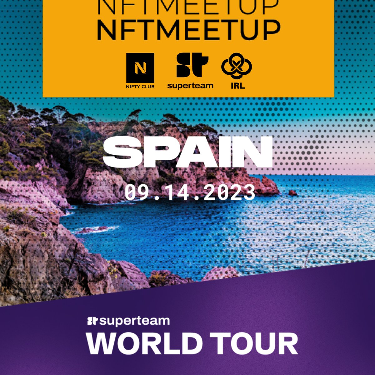Hola Niftys! 🌟 Iniciamos la temporada uniéndonos al #SuperTeamWorldTour en Madrid de la mano de @SuperteamDAO, <a href="/IRLeventsES/">IRLevents</a> y <a href="/HeavyDutyBuild/">Heavy Duty Builders</a>  con motivo del hackathon Hyperdrive🚀

Solana + Networking + Cerveza 🍺

Apúntate ahora! 

Plazas limitadas en lu.ma/STes