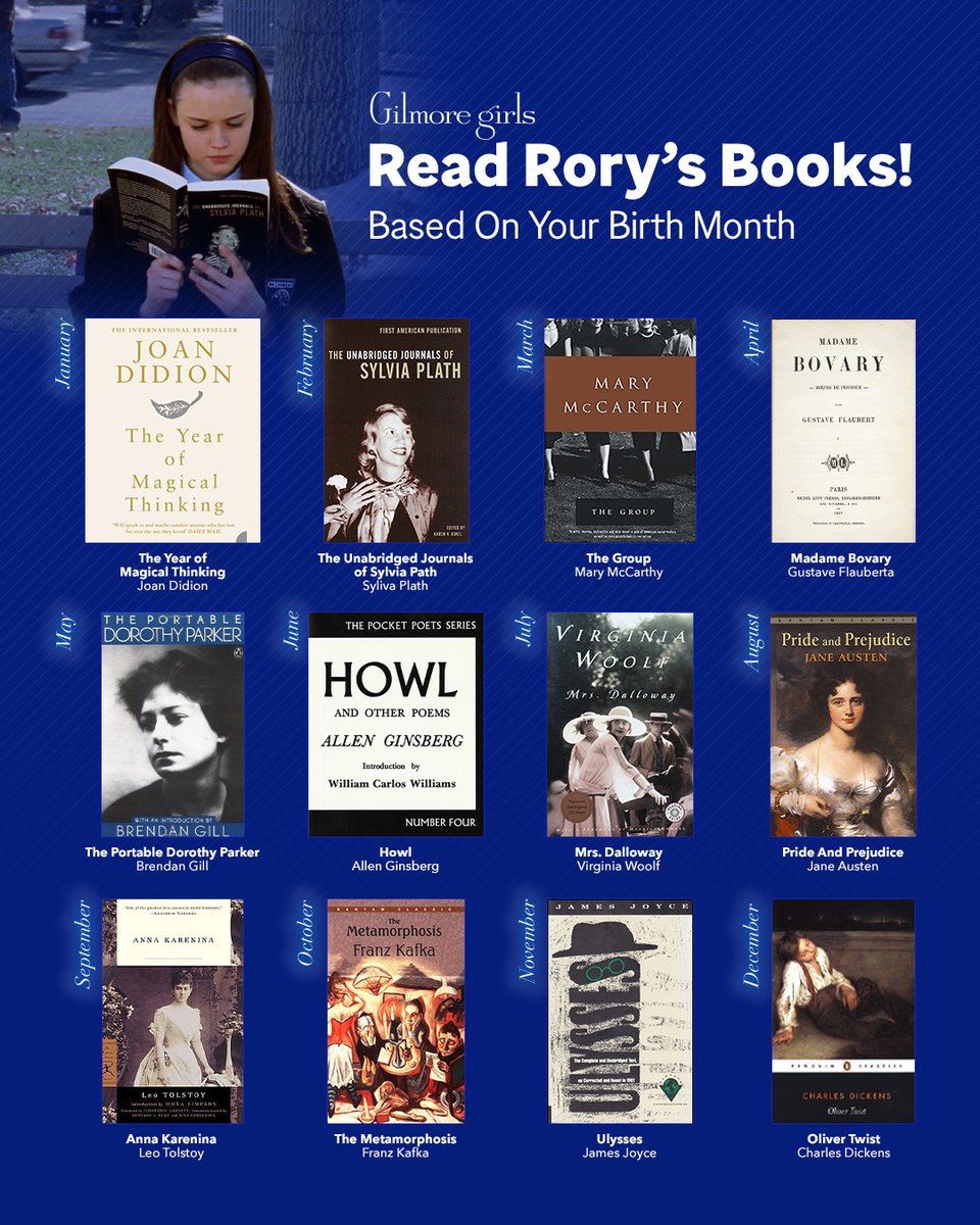 Make sure you read like Rory today! #ReadABookDay #GilmoreGirls