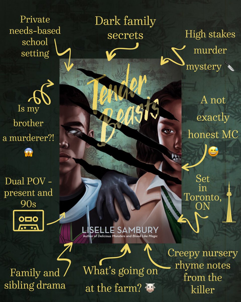 Get 25% off your preorder of Tender Beasts at <a href="/BNBuzz/">Barnes & Noble</a> with the code PREORDER25! This also counts for ebooks and audiobooks, and premium members get an extra 10% off print book preorders: barnesandnoble.com/w/tender-beast… #BNPreorder