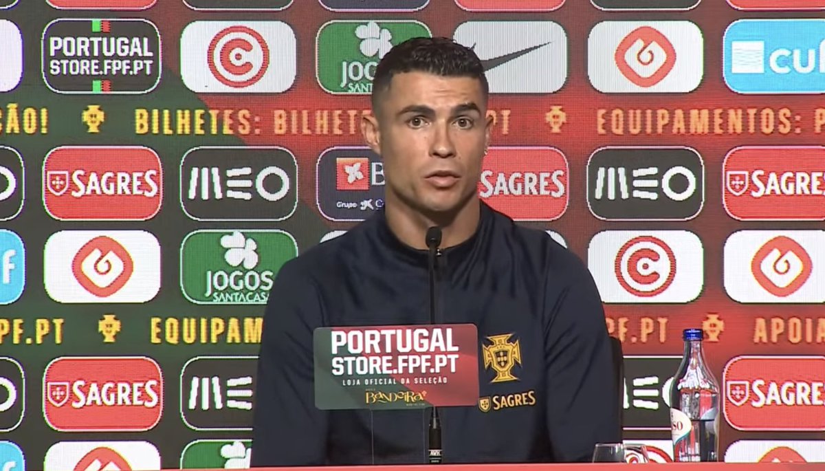 🗣️Cristiano Ronaldo (Portugal Player) :

"Whosoever loves Cristiano does not need to hate Messi. We both changed the history of football and are respected. The rivalry is over. We are now doing good things in Saudi Arabia and USA respectively"