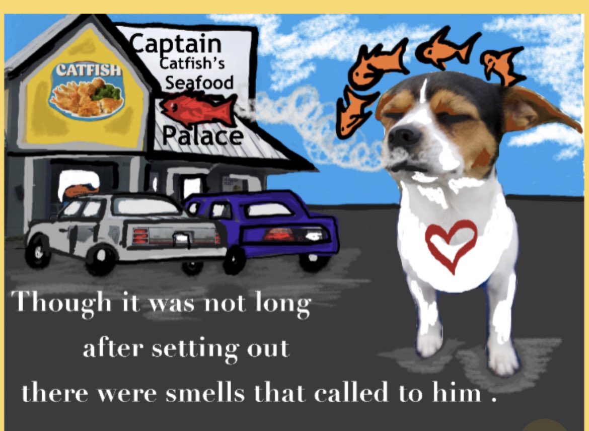 TattooedDaughtr's tweet photo. One of my faves from my picture #book about my #ESAdog Captain.
#dogs #rescuedogs #kidsbooks https://t.co/bo7Q9KfIhm