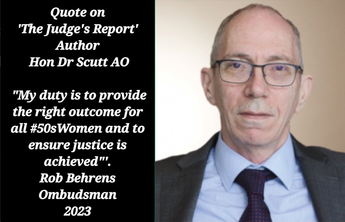 annfenner1's tweet photo. @Tom_Randall
🟠IMPORTANT! Have you read/listened to updated news on #50sWomen SP injustice?
🟠Hon Dr Jocelynne Scutt AO - Why we need justice now? #ARDnow
https://t.co/Uwu6UIhEnV……
https://t.co/E41pY9tS1e……
https://t.co/2nf8szAOpF……
https://t.co/5nm2XBv829 https://t.co/feUaXZchkm