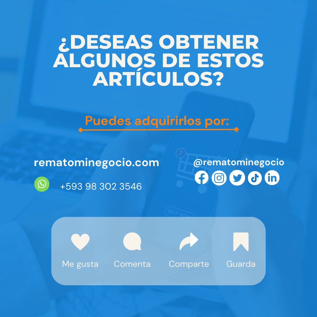 mi_remato's tweet photo. 💥 ¡Oferta Imperdible! 💥
 📺❄️ ¿Buscas una TV de calidad y una refrigeradora confiable sin gastar una fortuna? Tenemos lo que necesitas.

Contáctanos 
📞 +593 98 302 3546 

📍Estos Artículos se encuentran en la ciudad de Guayaquil 

#rematominegocio🔝 #aprovecha #tecnología https://t.co/WANlfITdUz