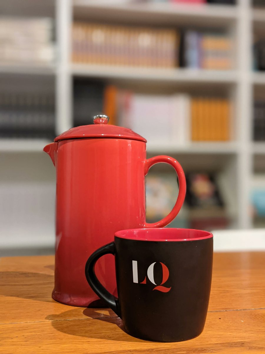 A wise person once said, “LQ is 5 people and 8 cups of coffee.” We’re 7 people now (8 w/ Freesia), but the adage remains. We’re a team of readers who love what we do and want to change the world—one book at a time. Join our auction an keep us going: buff.ly/44ElhUa