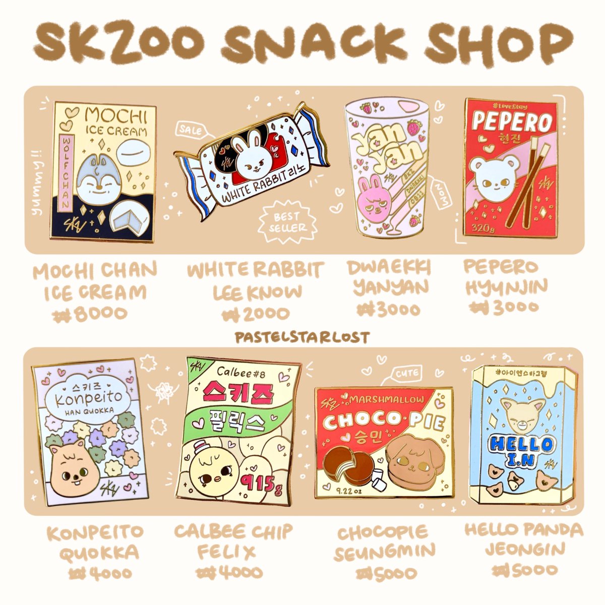 OR you can shop small and checkout some fanmade merch 😋 my shop isn't fully open yet but here's some goodies you can expect when i do pick up again soon!!! ++ many more that are in the works 😋