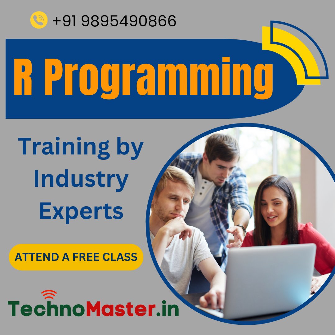 TechnoMaster_in's tweet photo. https://t.co/J2sUF93xTO provides you Best R Programming online live training in Kerala by successful IT experts working in leading MNCs at convenient schedules and reasonable fees.#RProgramming #rprogramminglanguage #rprogrammingtraining #onlinerprogramming #rprogramminginstitute https://t.co/eOzIMbqYf9