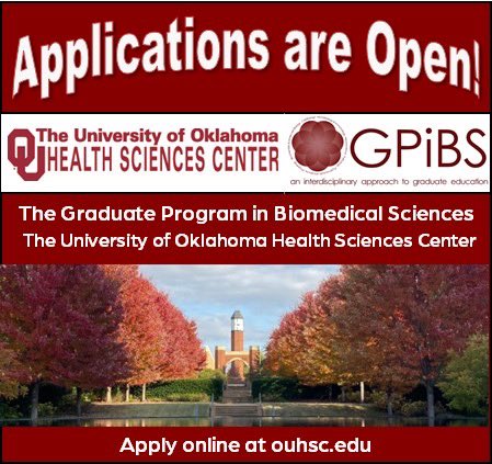 OUHSC Graduate Program in Biomedical Sciences (@ouhsc_gpibs) on Twitter photo 