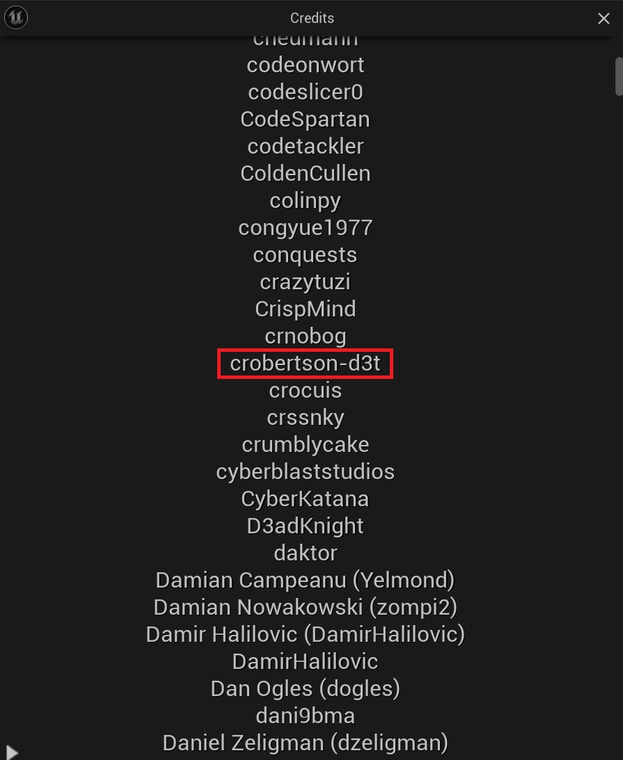 ah I won't lie, it's pretty cool to see it in #UE5 (.3)