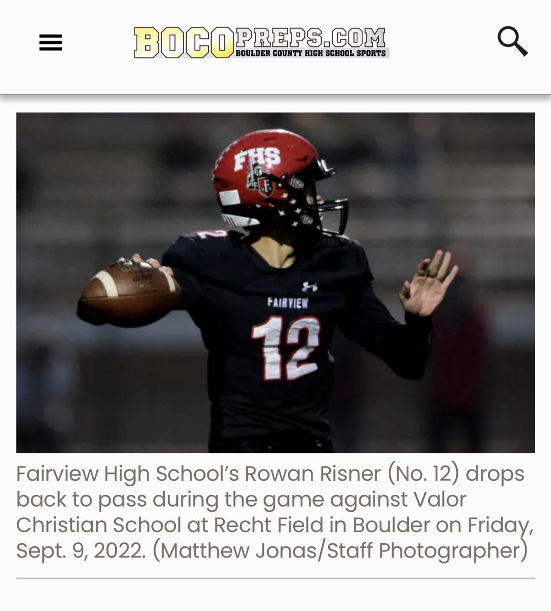 FHS_Knights's tweet photo. Thanks @BoCoPreps for naming us Game of the Week! #SkoKnights #beatValor https://t.co/hZfFCfRpiN