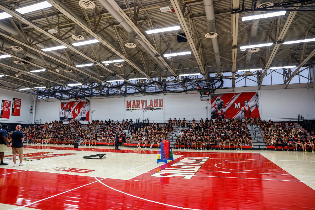 The Terrapin Family Our student-athletes all back together again 😍