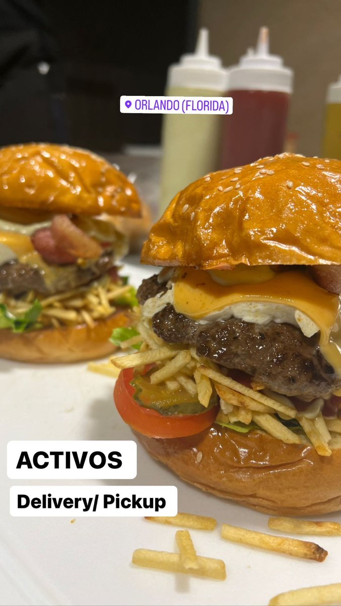Paaaatt's tweet photo. Si quieren una hamburguesita rica y deliciosa en orlando .  TE LA TENGOO!!!! https://t.co/u40P78fErI
