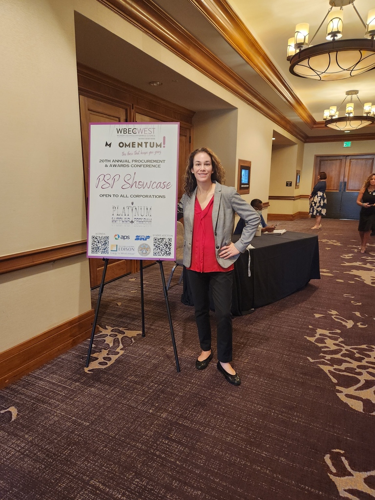 emaginestech's tweet photo. Thank you Jaymee Lomax, BoWynn Ashworth and the WBEC-West team for a great conference session this morning! 🩵
We are incredibly grateful for the opportunity to share information about maternal health in the US with Supplier diversity professionals 👩🏾🍼🫶🏼
#wbec #wbenc https://t.co/v2PDm5tPsp