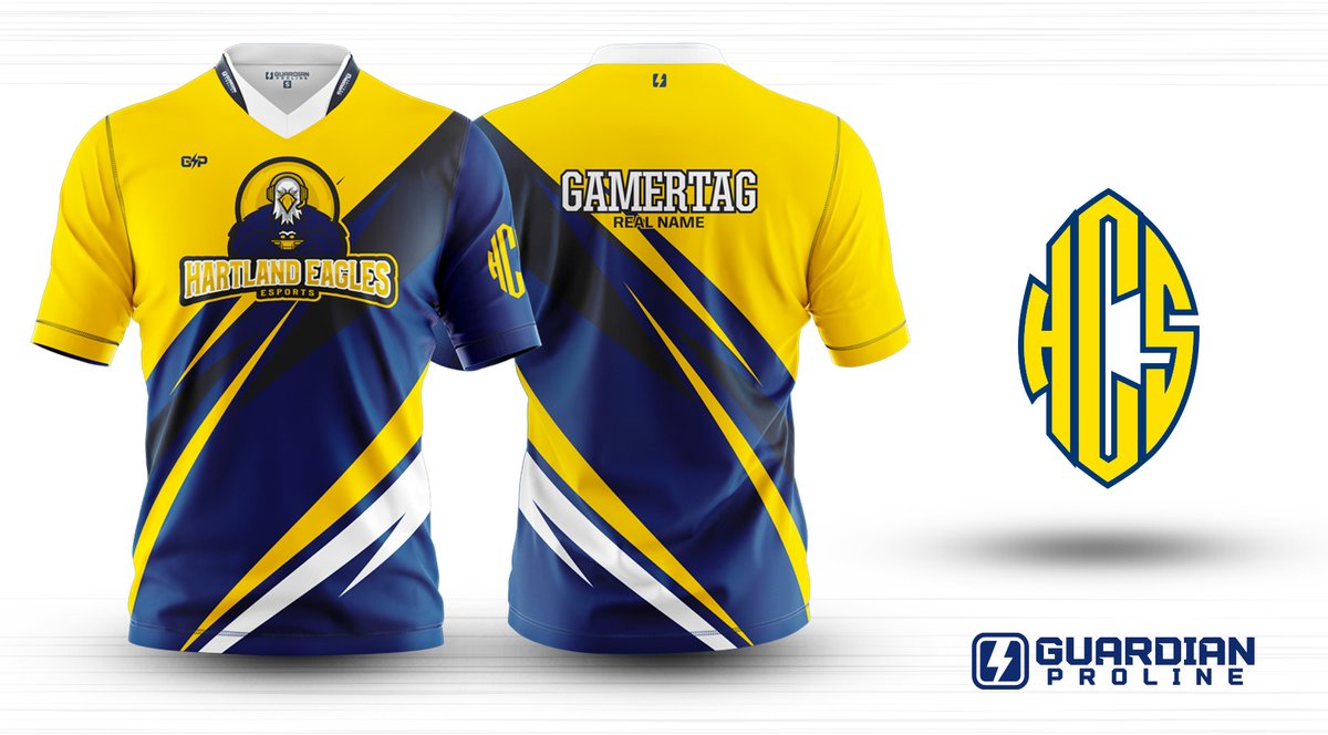 HartlandEsports's tweet photo. Logo ✅
Team ✅
🔥🔥🔥 Jerseys✅
Excitement level 💯
Fall 2023 Season Loading.....
Big thanks to @GuardianProline for designing our killer jerseys! 💪🎮
#HartlandEsports #PlayVS #MHSEL #GuardianProline https://t.co/9vulh69oh6