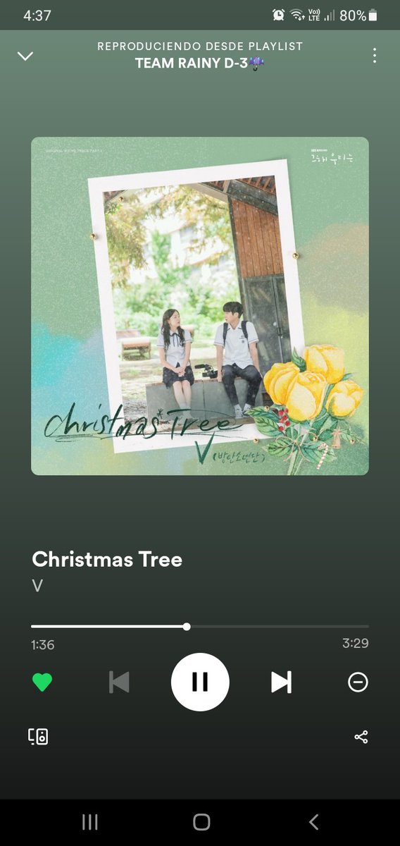 bangtanvmoon's tweet photo. @TaehyungPeru Iniciando con Christmas tres y la otra reina #V_RainyDays
#TEAMRAINY https://t.co/PLI7TZ0n41