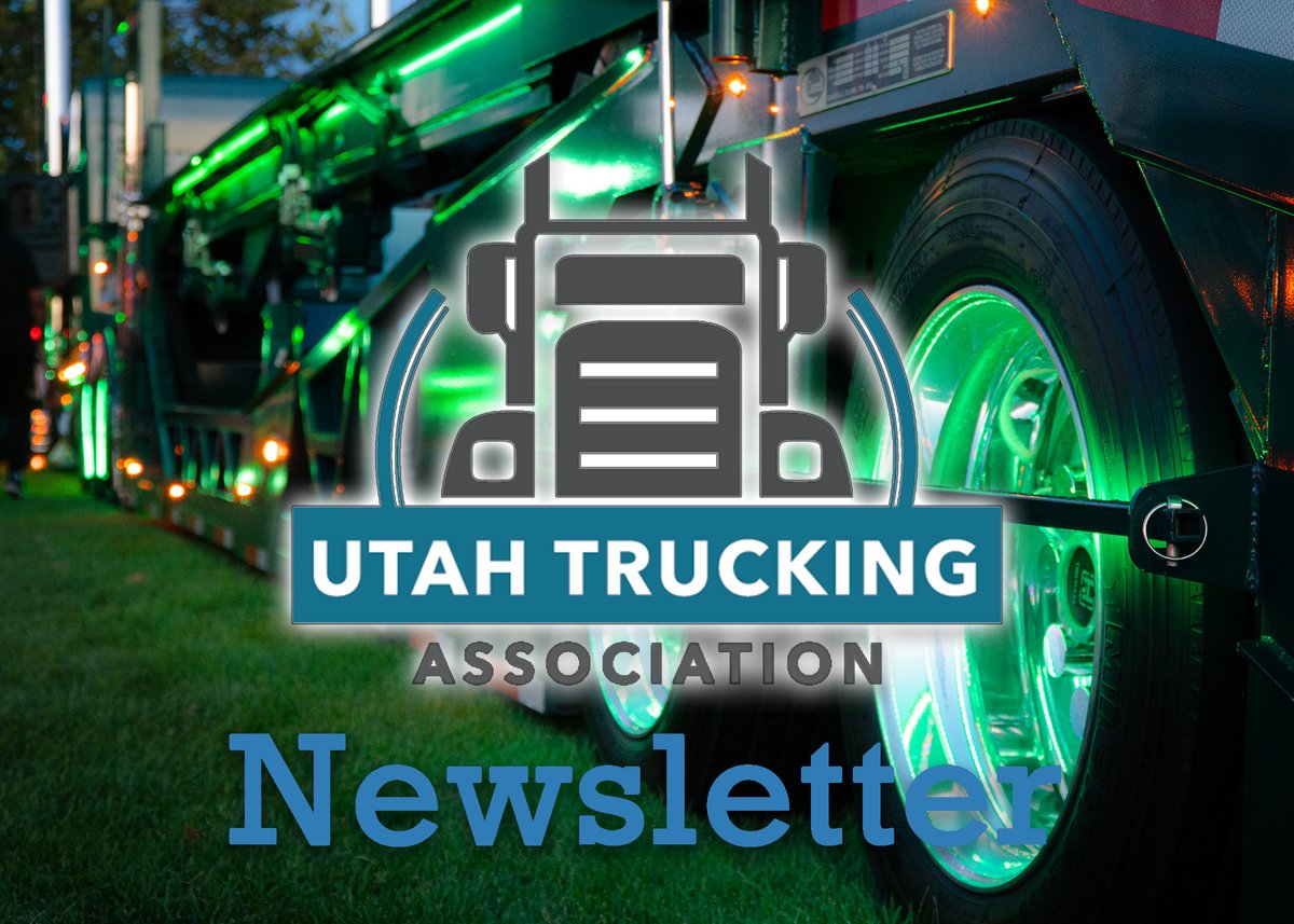 The Utah Trucking Association Newsletter is up and ready to view. Click on the link below! 

utahtrucking.com/utah-trucking-…