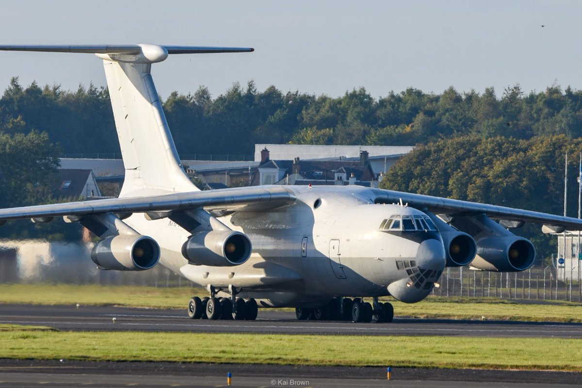 ‘JEDS01’ Royal Jordanian Air Force IL76 RJAF-360 arriving at Prestwick this evening 06/09/23 #RJAF #Airforce #IL76 #Military #RJAF360 #aviation #avgeek #aviationphotography #Prestwickairport #RoyalJordanianAirForce #nicevisitor