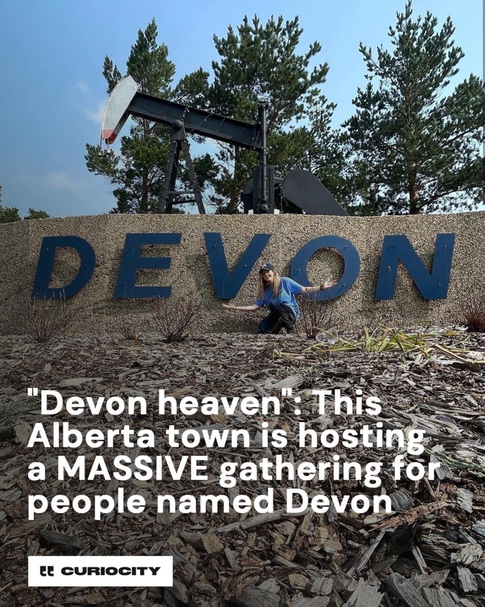 HunterAtHome's tweet photo. 🎉 HECK YES!! 🎉 Thanks to YOUR support, #DevonsinDevon has been picked up by tons of local media outlets! 🤣😱
✅Edmonton Sun
✅Edmonton Journal
✅City
✅CBC
✅Daily Hive & more!
📍Join us Sat Sept 9 in Devon!
Will there be 7 Devons, or 1011 Devons?!Who knows!
@townofdevon https://t.co/ew4DVN2aNQ