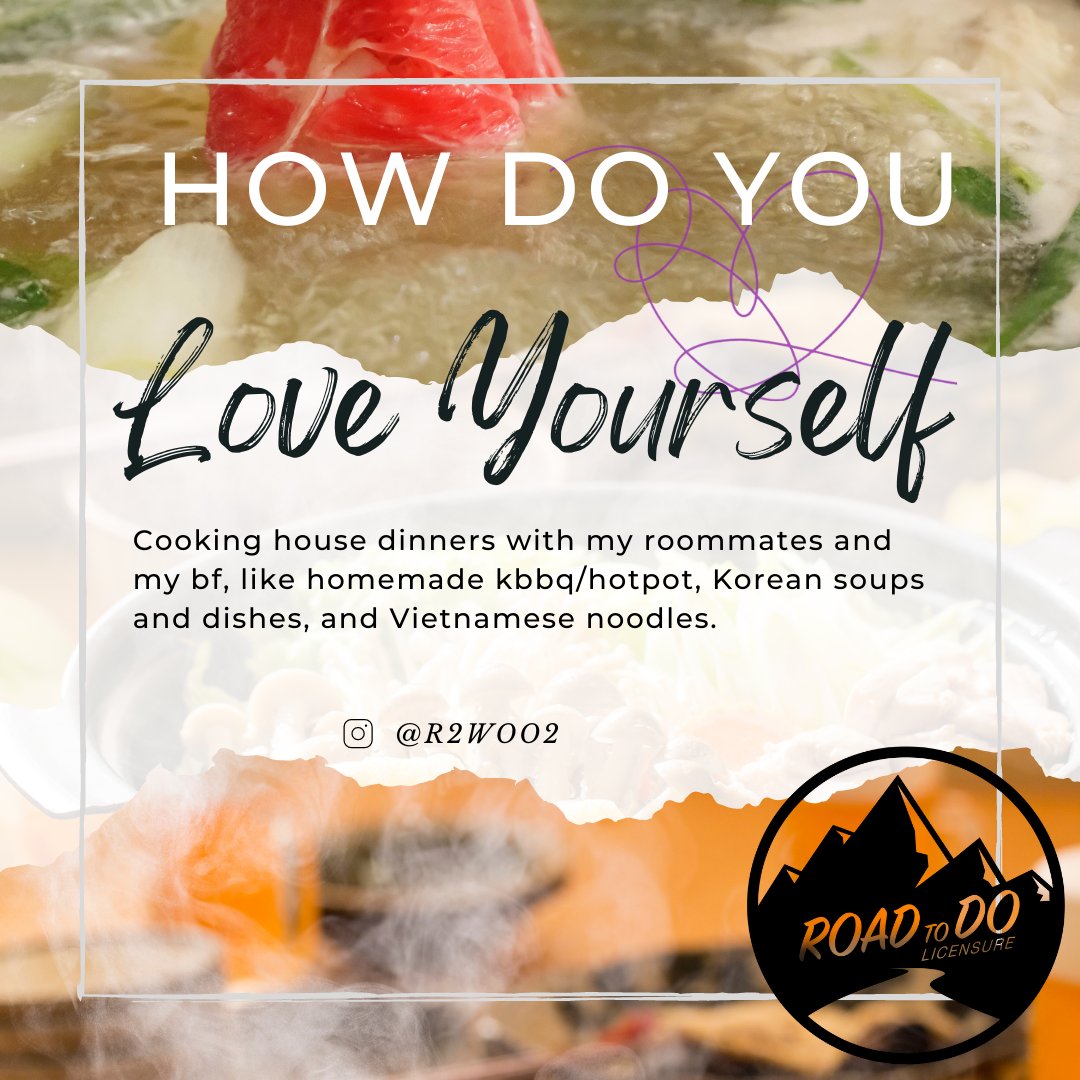 NBOME's tweet photo. How do YOU love yourself? This #WellnessWednesday, discover new ways to do just that with advice from other DO students. #WeeklyWellnessChallenge #RTDOL #RoadtoDOLicensure #CandidateWellness https://t.co/pREsdFhGCL