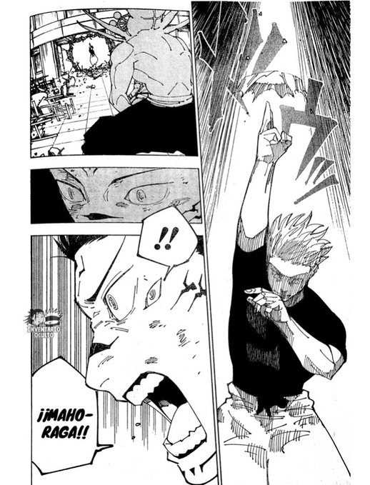 kaminaporaqui's tweet photo. Que jugada maestra ha sido el final del Gojo vs Sukuna que cierre de infarto para un combate de leyenda, de los mejores llevando todo al límite que Jujutsu Kaisen puede ofrecer 
Y....
POR FIN TENEMOS UN GANADOR
POR FIN, SATORU GOJO RECLAMA SU CORONA COMO EL MEJOR DE LA HISTORIA https://t.co/9FjixKNizE