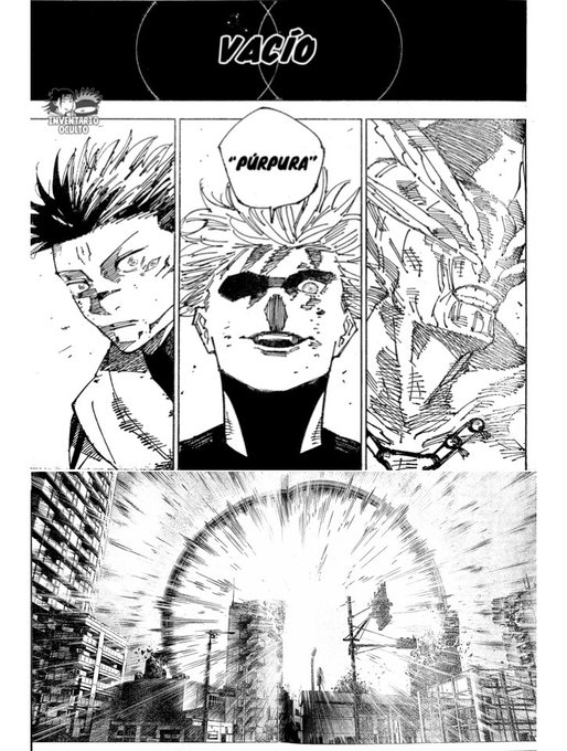 kaminaporaqui's tweet photo. Que jugada maestra ha sido el final del Gojo vs Sukuna que cierre de infarto para un combate de leyenda, de los mejores llevando todo al límite que Jujutsu Kaisen puede ofrecer 
Y....
POR FIN TENEMOS UN GANADOR
POR FIN, SATORU GOJO RECLAMA SU CORONA COMO EL MEJOR DE LA HISTORIA https://t.co/9FjixKNizE