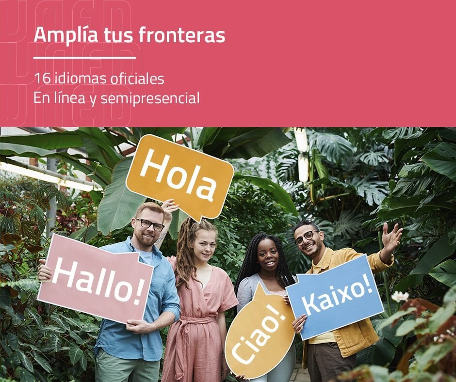FormacionP_UNED's tweet image. Quieres aprender idiomas? @UNED puedes!! 
1⃣6⃣ idiomas!
🎤En línea y semipresencial
Apúntate ya! uned.es/universidad/in…
#SomosUNED #Somos2030