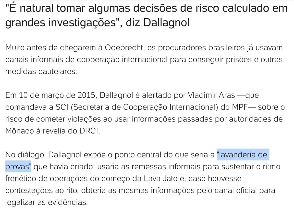 demori's tweet photo. Em conversas da Vaza Jato, o procurador Vladimir Aras alertou Deltan Dallagnol ainda em 2015, oito anos atrás, que as ilegalidades que o chefe da Lava Jato estava cometendo poderiam levar a anulação de processos – o que ajudaria os corruptos. Dito e feito. https://t.co/jFSloUm7V5