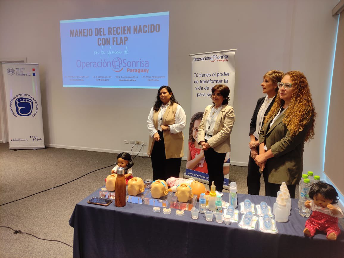 msaludpy's tweet photo. Charla brinda actualización de conocimientos sobre manejo de recién nacidos con fisuras, labio y/o paladar 

Participaron de la actividad profesionales de la salud en general quienes profundizaron sus habilidades.

➕ℹ️ https://t.co/UymZfeJpwX https://t.co/OfN6KrBRRu