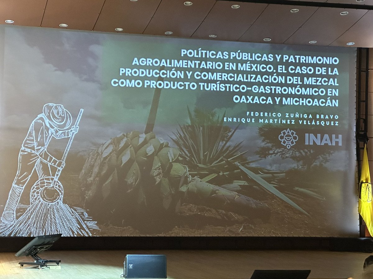 El mezcal como patrimonio alimentario de México!! 🇲🇽 <a href="/ird_fr/">IRD.fr</a> <a href="/Uniandes/">Uniandes</a>
