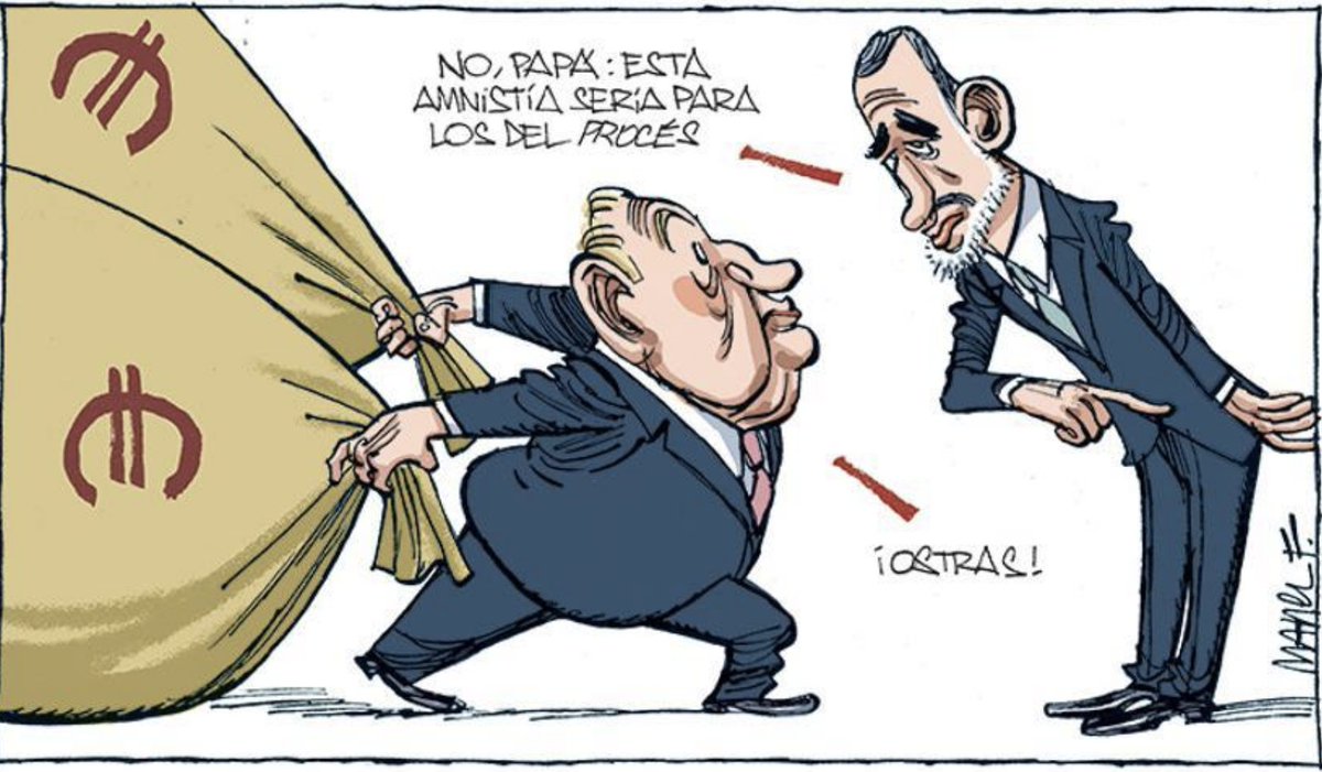 gsemprunmdg's tweet image. Las amnistías     x    Manel Fontdevila

#Wight 🏴‍☠️🏴‍☠️🏴‍☠️
#amnistia 
#Puigdemont