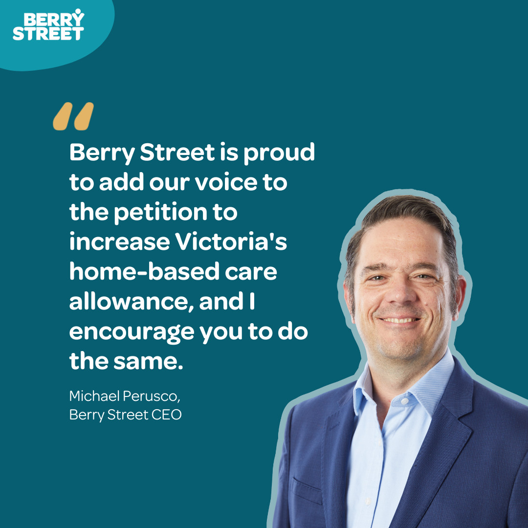 Berry Street is proud to support <a href="/vicfostercare/">FCAV</a> and Kinship Carers Victoria in bringing awareness and much-needed advocacy to raise the rate of the carer allowance in Victoria. ✍️

Sign the petition: berrystreet.org.au/news/berry-str…