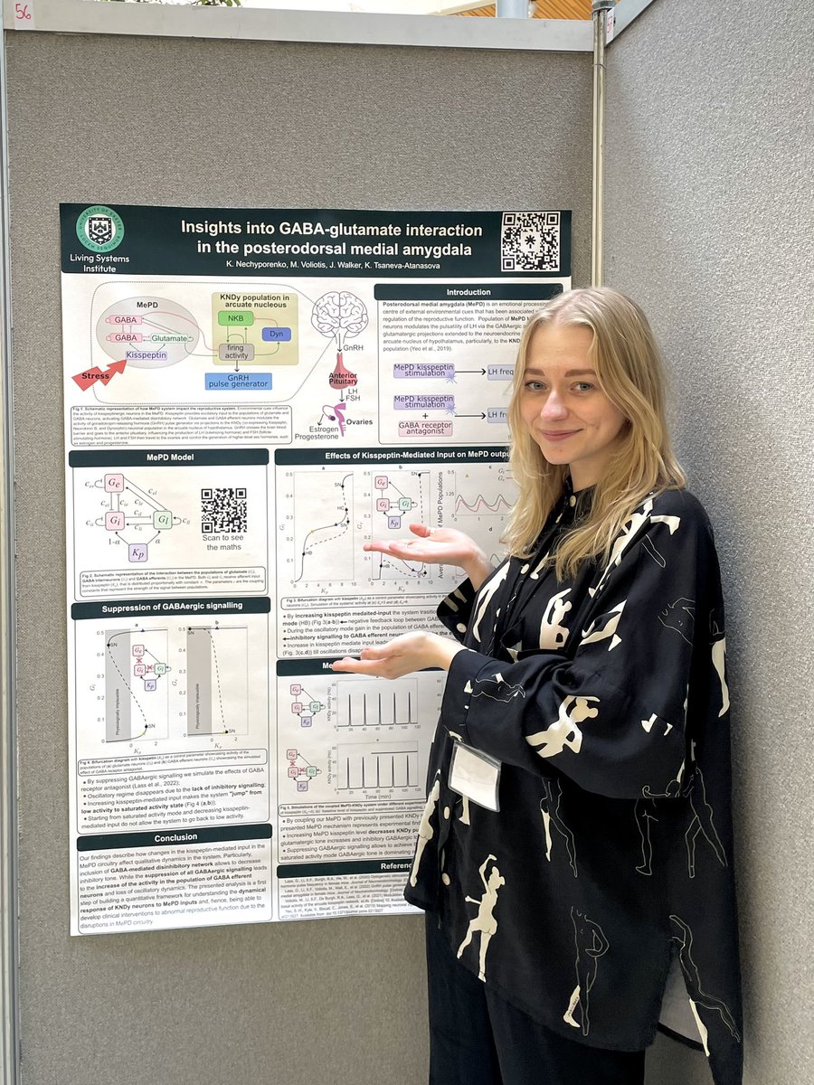 I am really excited about sharing my modelling among the experimentalists and clinicians at <a href="/bsneuroendo/">BSN</a> Annual Meeting at <a href="/UniofExeter/">University of Exeter</a>. The conference was an amazing place for ECRs, and I was glad to see how open-minded the community is!