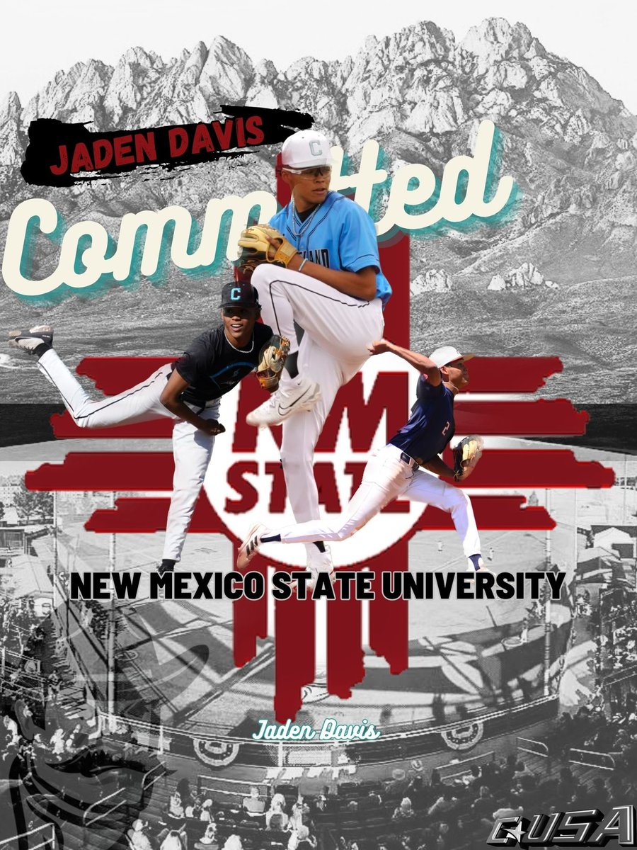 After careful consideration, I have decided to commit to New Mexico State University. I am thankful for my family, coaches, and friends who have helped pave the way for this amazing opportunity. <a href="/AbqBaseballAcad/">Albuquerque Baseball Academy</a> <a href="/BobbyBunch9/">Bobby Bunch</a> <a href="/mfoote_12/">Matt Foote</a> <a href="/j_mang44/">Jared Mang</a> #GunsUp
