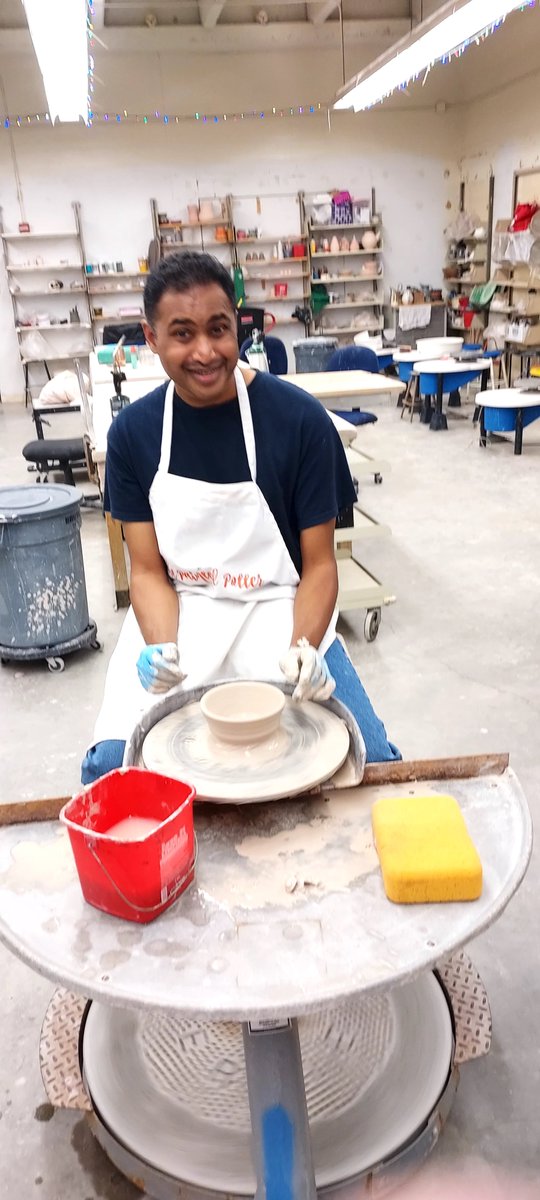 jlyon_id's tweet photo. @OdessaCollege faculty and staff... creativity with a purpose! Making Bowls for #EmptyBowls2023, supporting @WTXFB. #OCCreates #OCAllIn #OCWranglerStampede https://t.co/bdjZSbcmGQ