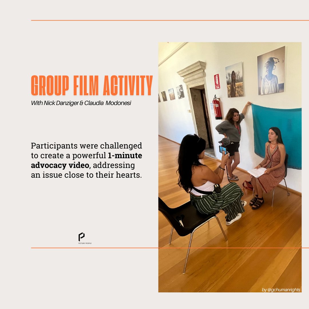 🌟 Day 10, the grand finale of the #CHRASummerSchool! 🎥

Participants were asked to create powerful 1-minute #advocacyvideos that tackle issues dear to their souls! ❤️
As we wrap up this incredible summer school,  we're filled with immense pride and gratitude! 

#FilmForChange